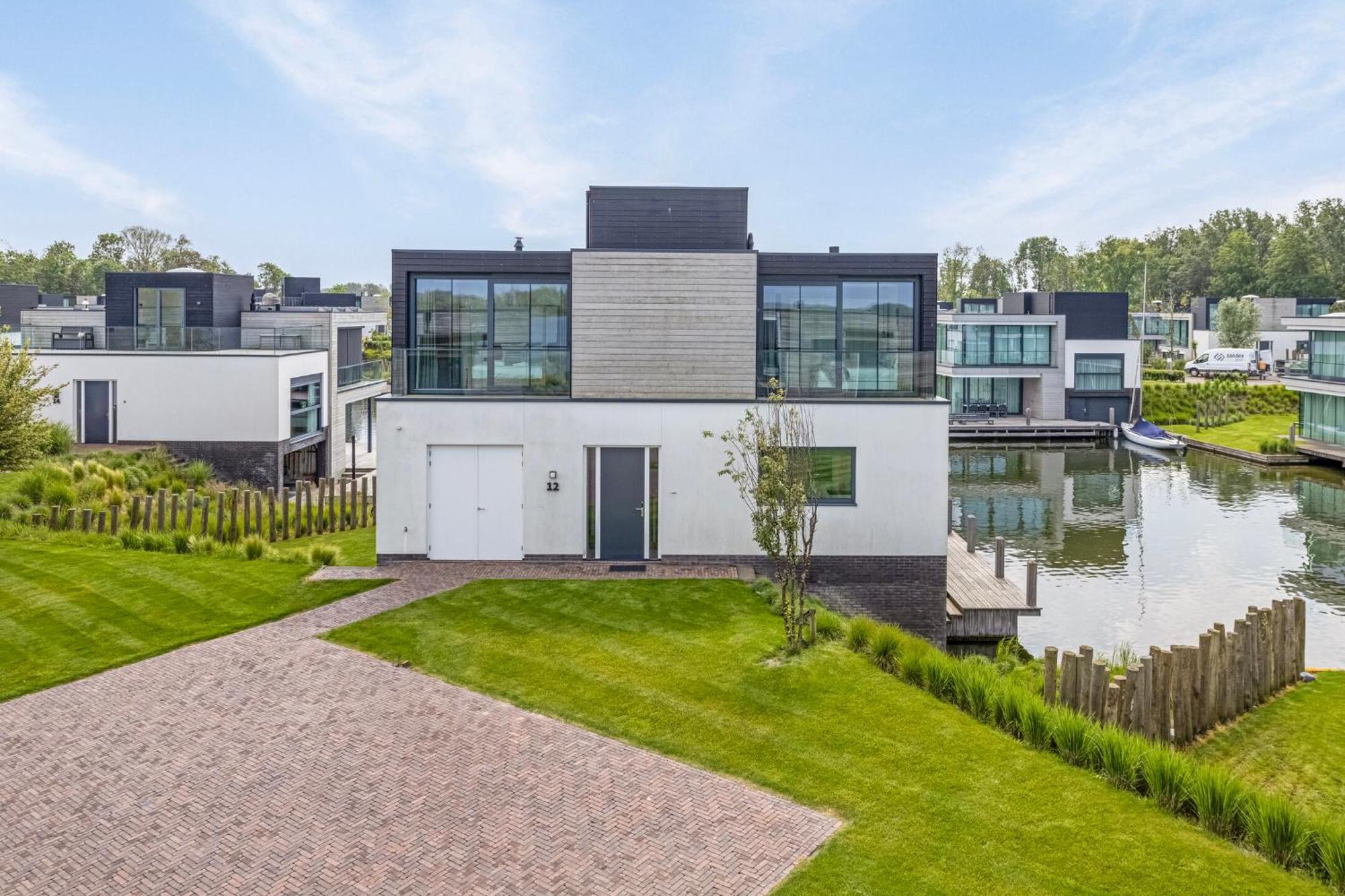 Lake House With Dock At Lake Veere, Zeeland Arnemuiden Kültér fotó